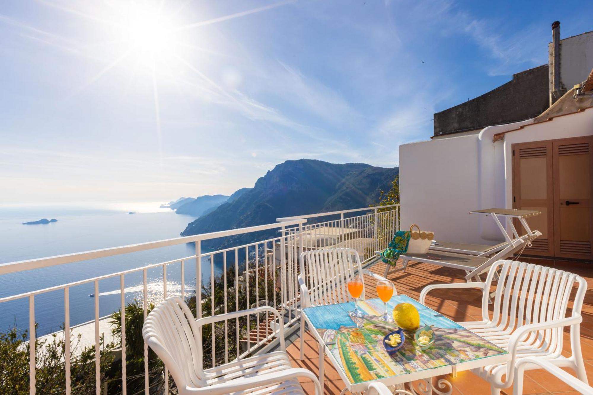 Casa Satriano Lejlighed Positano Eksteriør billede