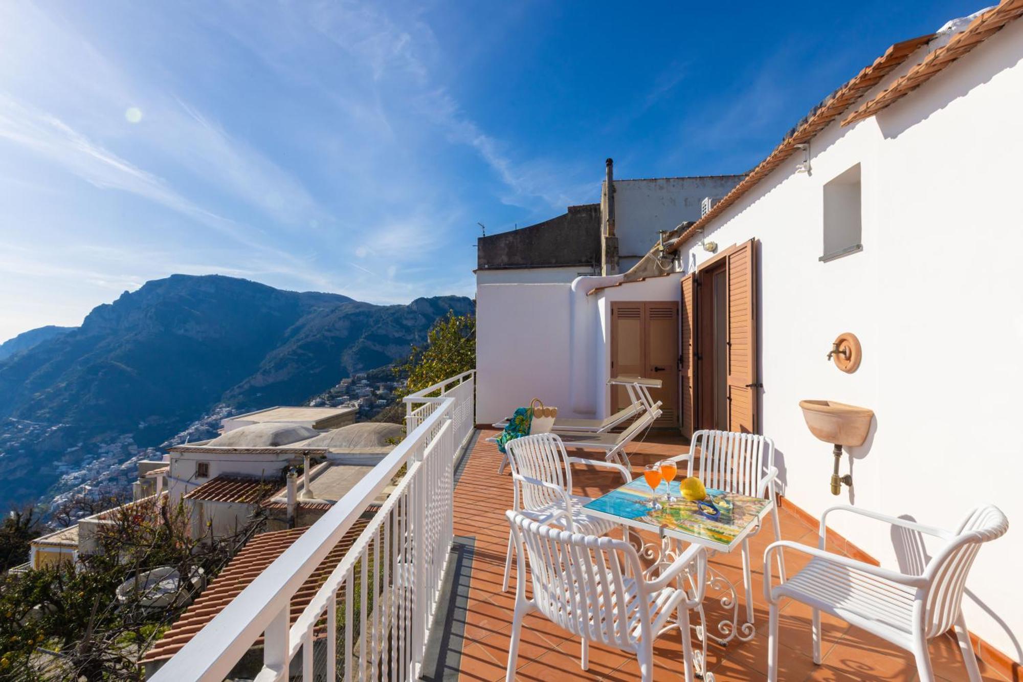 Casa Satriano Lejlighed Positano Eksteriør billede