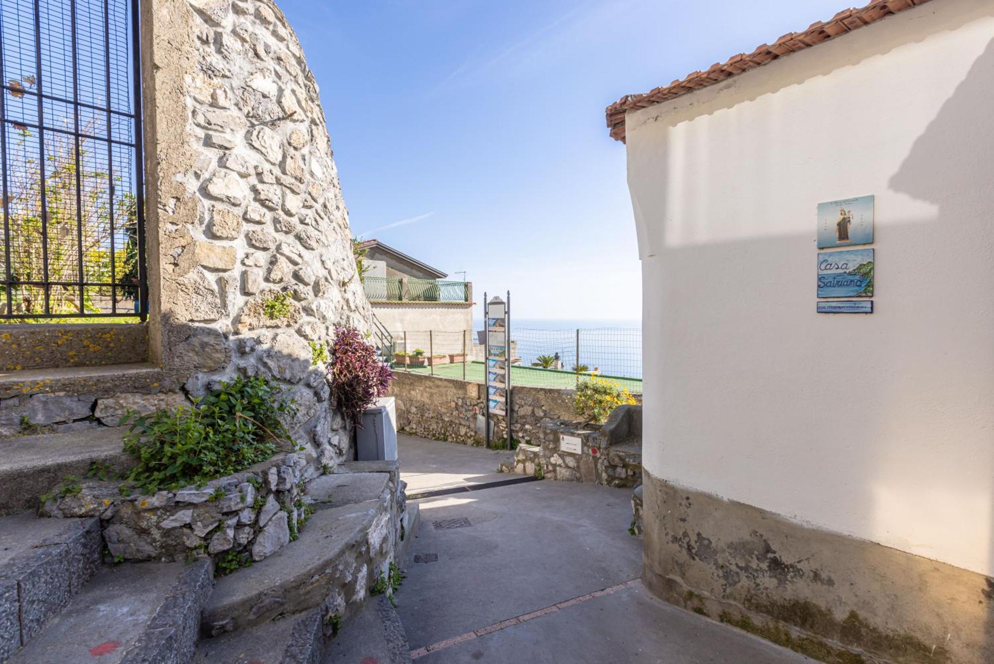 Casa Satriano Lejlighed Positano Eksteriør billede